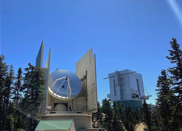 The Heinrich Hertz Submillimeter Telescope and Large Binocular Telescope at Mount Graham International Observatory